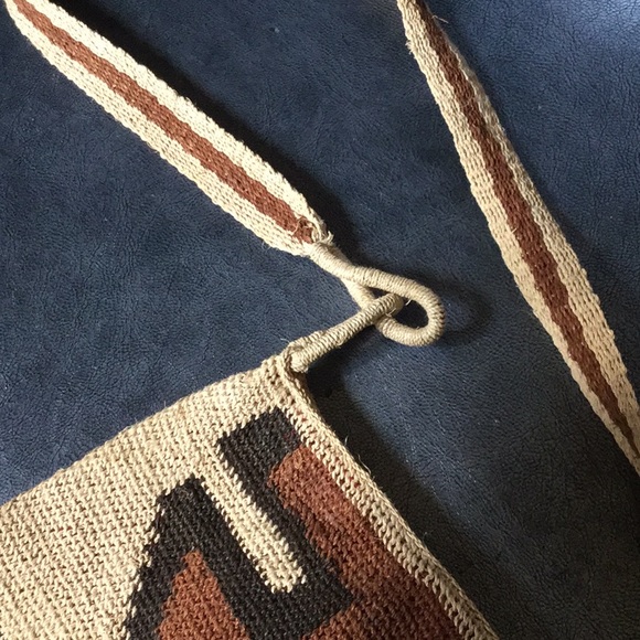 Bohemian handbag travel ocean crossbody boho aztec farmer’s market Easter spring - Picture 2 of 7